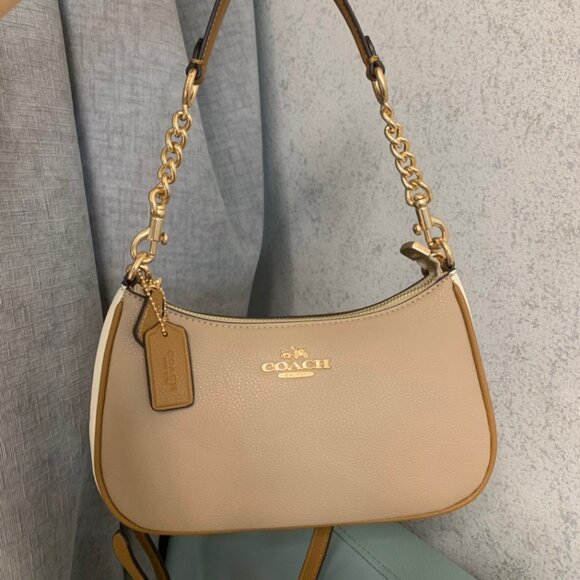 Coach Handbags - COACH Women's Colorblock TERI Shoulder Bag